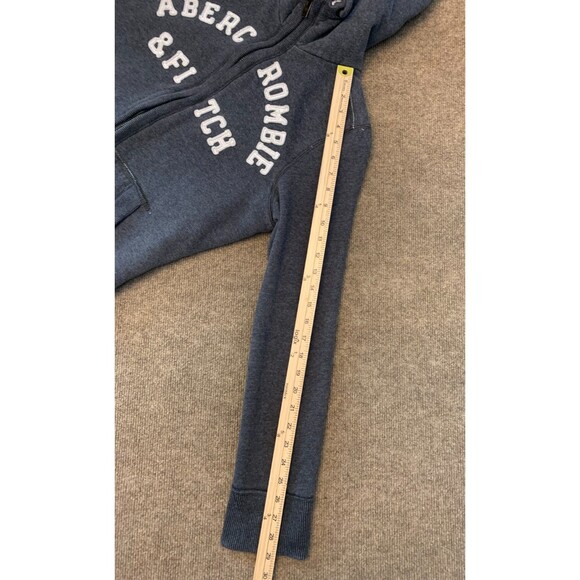 Abercrombie & Fitch Sherpa Lined Hoodie Mens M Vintage Y2K If Six Was Nine Style - Picture 6 of 8